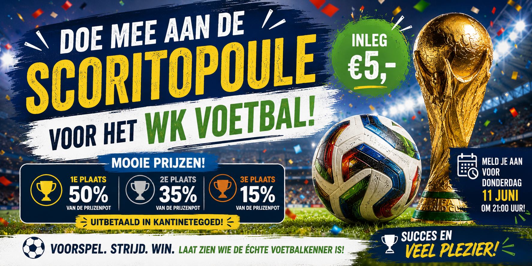 Doe mee aan de Scoritopoule voor het WK Voetbal!