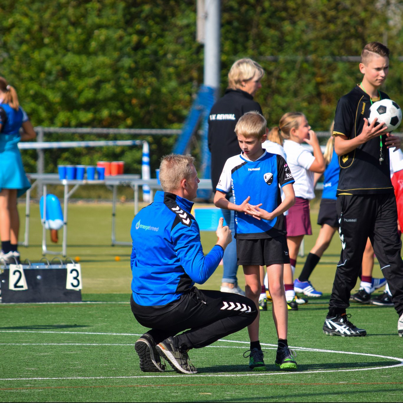 Aanvulling teamindeling – Bekendmaking trainers/coaches